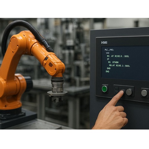 برنامه نویسی ماشین آلات با HMI